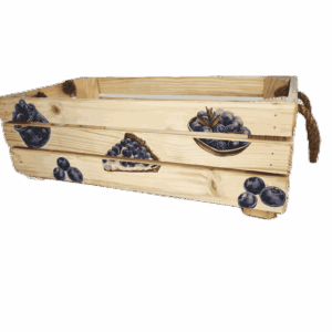 Bedýnka OLA, s obrázkem, obdélníková, malá - borůvky