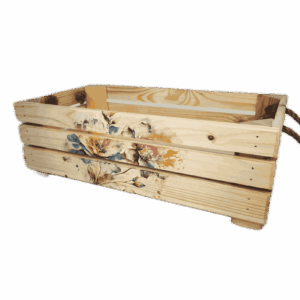 Bedýnka OLA, s obrázkem, obdélníková, malá - květ, kresba