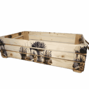 Bedýnka OLA, s obrázkem, obdélníková, velká - levandule