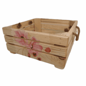 Bedýnka OLA, s obrázkem, čtvercová, velká - květy, vlčí máky