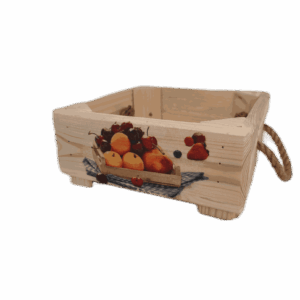 Podnoska nízká čtvercová, malá PN3 - ovoce