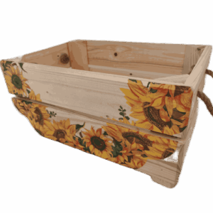 Bedýnka EMA, s obrázkem - květiny, slunečnice