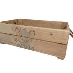 Bedýnka BEA, s obrázkem - slon, modrý