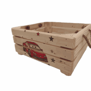 Bedýnka OLA, s obrázkem, čtvercová, velká - auta