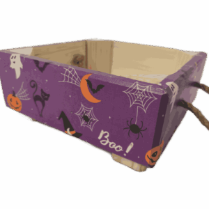 Podnoska nízká čtvercová, malá PN3 - duch, Halloween